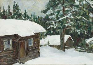 Artur Klar (1895 Lwów - 1942 Bełżec), Chaty w śniegu