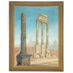 Witold Kalicki (1915-1983), Ruiny kolumn na Forum Romanum, 1977 r.