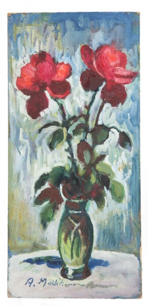 Anna Maślakiewicz-Brzozowska (1912-1986), Czerwone róże