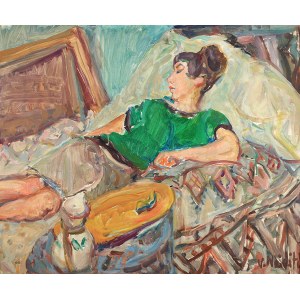 Vladimir Naiditch (1903 Moskwa - 1981 Paryż), Śpiąca kobieta
