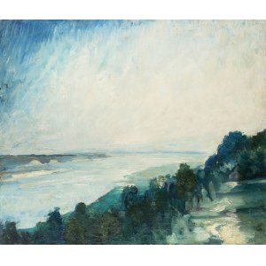 Michalina Krzyżanowska (1883 or 1889 Warsaw -1962 there), Seascape