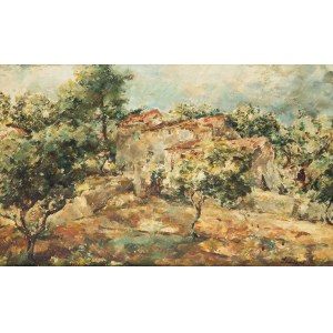 David Seifert (1896-1980), Landscape from Sanary