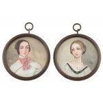 Barbara Pisarczyk-Niezgoda (1931-2019), Para miniatur: Delfina Potocka i Maria Wodzińska