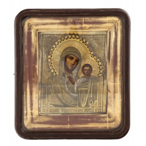 Icon - Our Lady of Kazan, Russia, second half of the 19th century.