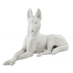Sheepdog figurine (Grosse Schäferhund), Germany, Allach, l. 1938-1945