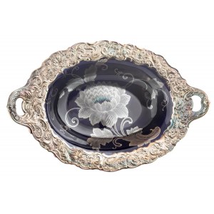 Talíř se dvěma šálky, Rosenthal, kolem roku 1940.