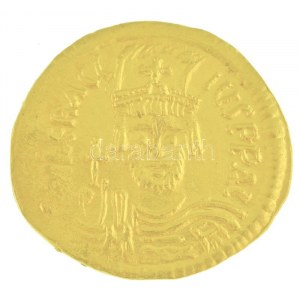 Bizánci Birodalom / Konstantinápoly / Hérakleiosz 610-641. Solidus Au (4,53g) T:XF / Byzantine Empire / Constantinople ...