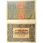 1902-1920. 36db-os Korona bankjegy tétel mind felülbélyegzéssel vagy bélyeggel ellátva...