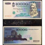 ~1995. 19 darabos (ebből 18 darab különböző), az új forint bankjegytervezeteiből álló tétel, 100-200-500-1000-2000-5000...