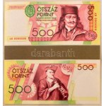 ~1995. 19 darabos (ebből 18 darab különböző), az új forint bankjegytervezeteiből álló tétel, 100-200-500-1000-2000-5000...