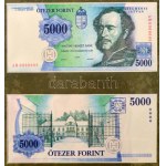 ~1995. 19 darabos (ebből 18 darab különböző), az új forint bankjegytervezeteiből álló tétel, 100-200-500-1000-2000-5000...