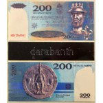 ~1995. 19 darabos (ebből 18 darab különböző), az új forint bankjegytervezeteiből álló tétel, 100-200-500-1000-2000-5000...