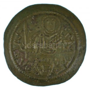 1172-1196. Rézpénz Cu III. Béla (2,79g) T:AU / Hungary 1172-1196. Copper Coin Cu Béla III (2,79g) C:AU Huszár: 72....