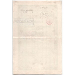 Német Birodalom / Mittelneuland-Neisse 1901. Mittelneuland-Neisse-i F. Weigel Utóda Gépgyár Részvénytársaság...