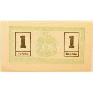 Miskolc 1919. 1K T:XF / Hungary / Miskolc 1919. 2 Korona C:XF Adamo MIS-7.1
