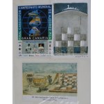SAKK motívum gyűjtemény, 1.600 nagyrészt különféle modern képeslap 10 albumban / CHESS thematic collection of 1...