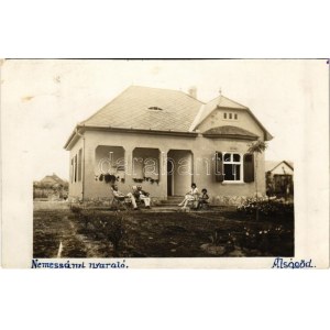1934 Alsógöd (Göd), Nemessányi nyaraló, villa. photo (fl)