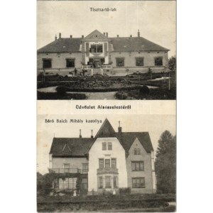 1913 Alsószeleste (Szeleste), Tiszttartó lak, Báró Baich Mihály kastélya