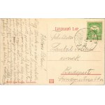 1910 Balatonlelle, partrészlet, csónakázók. Wollák József kiadása