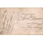 1921 Berettyóújfalu, Kossuth utca, templom, Oroszlán szálloda, Adler Béla üzlete és saját kiadása (kis szakadás ...