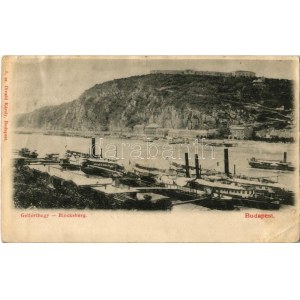 1899 Budapest XI. Gellért-hegy (Gellérthegy), Citadella / Blocksberg. Divald Károly 5. (Rb)