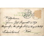 1898 (Vorläufer) Nagykanizsa, Fő utca és tér, Malátagyár és serfőzde, sörgyár, Eötvös tér, Szentháromság szobor...