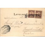1901 Sátoraljaújhely, Wekerle tér a híd utca felé, Weisz Zsigmond, Landesmann Miksa, Stercz Jenő, Löw Mihály üzlete...