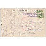 1905 Ada Kaleh, vár török gyerekekkel / castle with Turkish children + K.u.K. DONAU-FLOTTILLEN-KOMMANDO (EK...