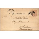 1899 (Vorläufer) Arad, 1849-1899 Október 6. Aradi Vértanúk. Muskát M. kiadása / The 13 Martyrs of Arad. Art Nouveau (EK...