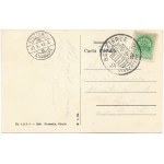1940 Beszterce, Bistritz, Bistrita; Fritsch szálloda és belseje, kert, autóbusz / hotel and interiors, garden, bus + ...