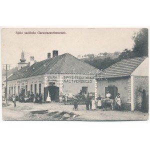 Garamszentbenedek, Sankt Benedikt, Sväty Benadik, Hronsky Benadik; Spitz szálloda és nagyvendéglő, étterem, bor...