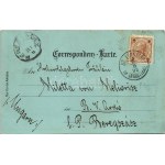 1898 (Vorläufer) Bad Sankt Leonhard im Lavanttal, St. Leonhard i. Lavantthal; Kirche, Waldenstein, von Westen und Osten...