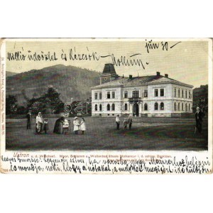 1909 Ustron, Weichsel, Moor-, Schlamm- und Wellenbad, ältest. Molkencur i.d. schles. Beskiden...