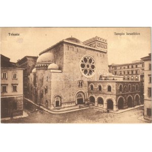 Trieste, Tempio israelitico / New Jewish temple, synagogue