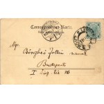 1900 Lviv, Lwów, Lemberg; Plac Maryacki / Marienplatz / square (EK)