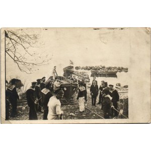 SMS Kronprinz Erzherzog Rudolf az Osztrák-Magyar Haditengerészet Kronprinz-osztályú pre...