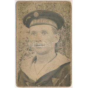 SMS Don Juan d'Austria osztrák-magyar haditengerészet páncélos fregattjának matróza / K.u.K. Kriegsmarine Matrose ...