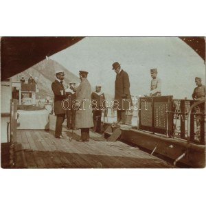 1916 Kotor, Cattaro; SMS BLITZ Osztrák-Magyar Monarchia Komet-osztályú torpedóhajója (őrhajója...