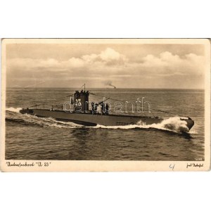 Unterseeboot U 23. Kaiserliche Marine / Német haditengerészet U-23-as tengeralattjárója / German Navy submarine. M...