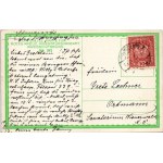 1917 Kantonierungswache. Offizielle Karte für Rotes Kreuz, Kriegsfürsorgeamt Kriegshilfsbüro Nr. 312. / WWI Austro...