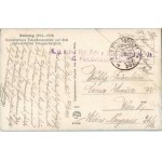 1917 Weltkrieg 1914-1915 - Blaue Grotte. Granatsichere Telephonzentrale auf dem südwestlichen Kriegsschauplatz / WWI K...