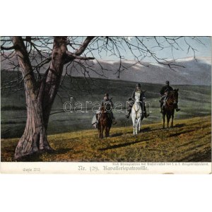 Kavalleriepetrouille. Zum Gloria-Viktoria-Album Serie 27/2. Nr. 129.