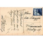 1947 Gruss vom Krampus with Saint Nicholas / Krampusz és Mikulás (EK)