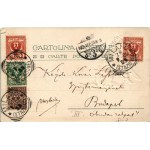 1902 Milano, Milan; Loggia degli Osii. Emb. litho - Kézdi-Kovács László festőművésznek címzett levél (EK...