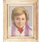 Mácsai István (1922-2005): Női portré - Csibi (Ury Ibolya). Olaj, farost, jelzett. Proveniencia: Ury Ibolya (1924-2009)...