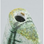 Simó Ágoston (1925-2011): Retró kerámia kavicsváza, jelzett, hibátlan, m: 15,5 cm /// 1943-49...