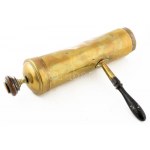 1879, Orosz Birodalom, Gornin Gyár, Tula, Antik bronz szamovár. Dátumozott pecsétekkel hitelesített bronz szamovár...