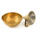 1879, Orosz Birodalom, Gornin Gyár, Tula, Antik bronz szamovár. Dátumozott pecsétekkel hitelesített bronz szamovár...