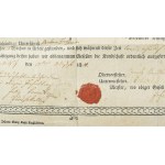 1811 Bruno (Brünn) morva város képével illusztrált, nagyméretű, Trebic-i (Trebitsch...