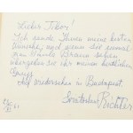 1961 Szvjatoszlav Richter (1915-1995) világhírű szovjet zongoraművész autográf, német nyelvű levele, borítékkal...